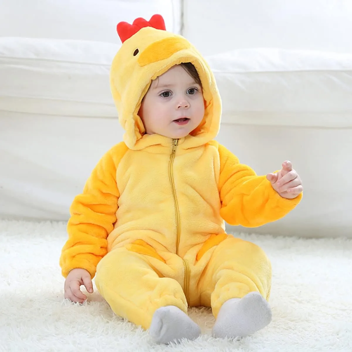 Costumes rubble For Kids Infant Toddler Boys Girls Farm Animal Chicken Costume Romper Outfit Baby Halloween 