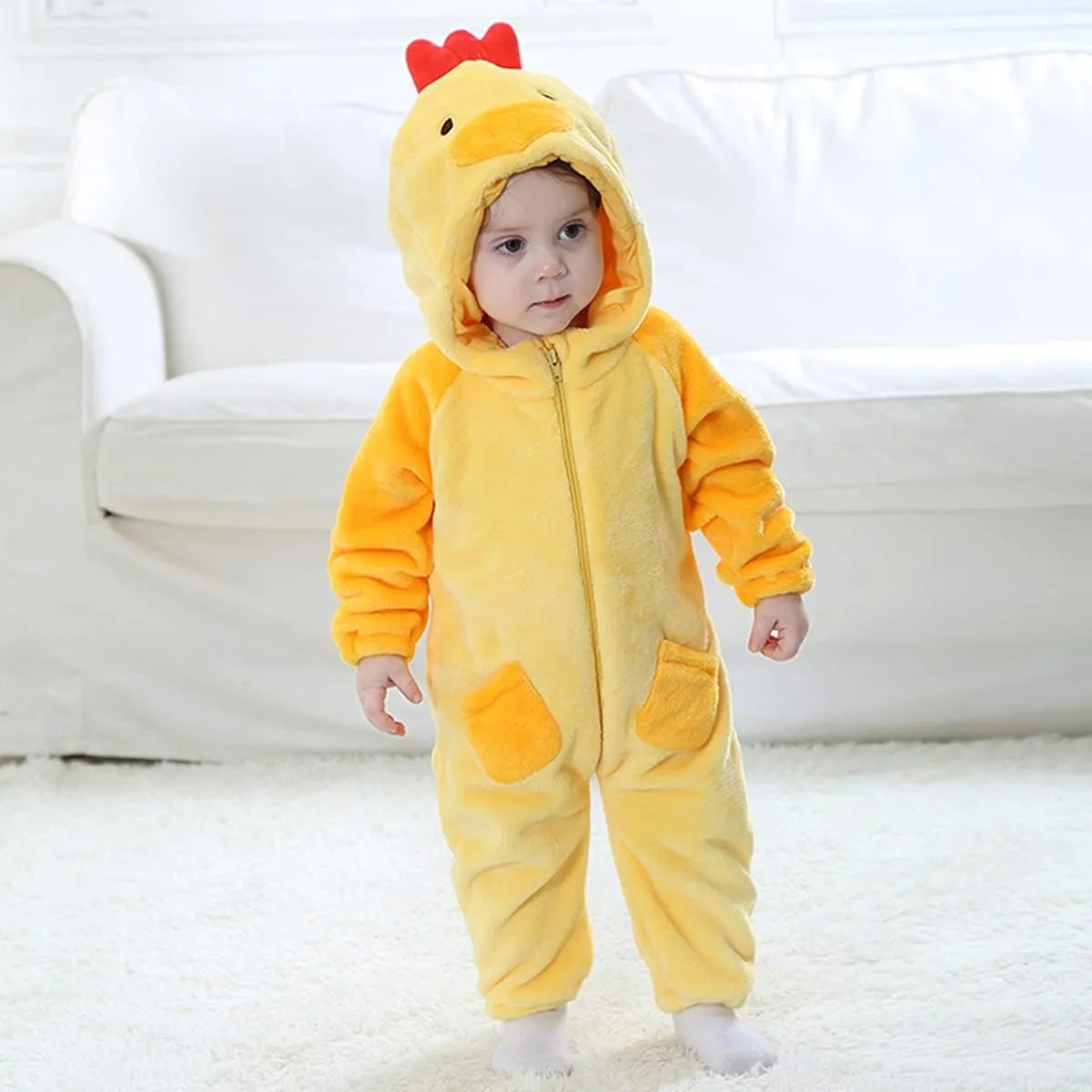 Costumes rubble For Kids Infant Toddler Boys Girls Farm Animal Chicken Costume Romper Outfit Baby Halloween 