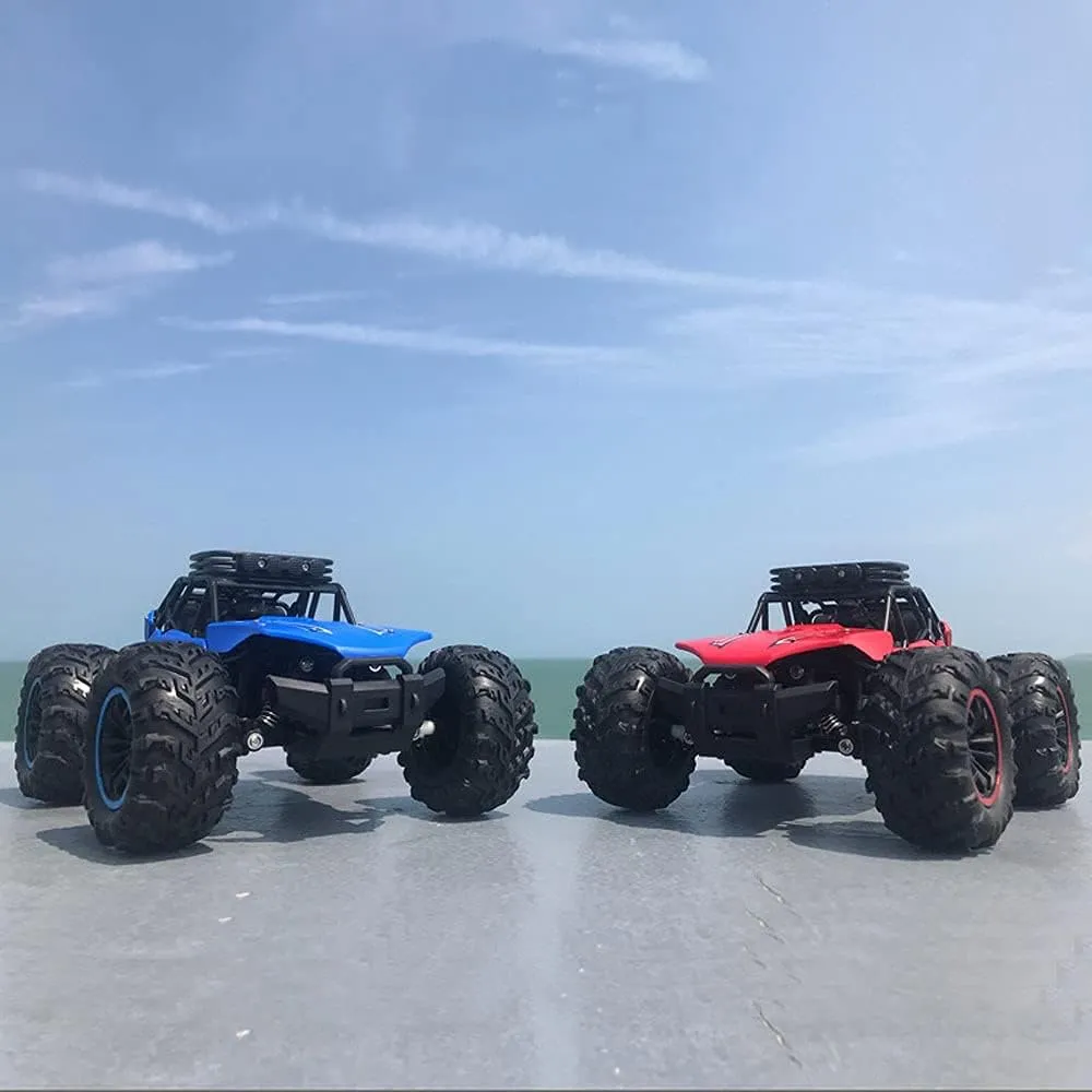 Crawler Vehicle, 1:18 All Terrain Electric Toy for Boys & Girls Alloy Remote Control Monster Truck, 2.4Ghz 2wd Off beaver pole immune lien wife Road Rock 