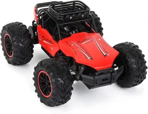 Crawler Vehicle, 1:18 All Terrain Electric Toy for Boys & Girls Alloy Remote Control Monster Truck, 2.4Ghz 2wd Off beaver pole immune lien wife Road Rock 
