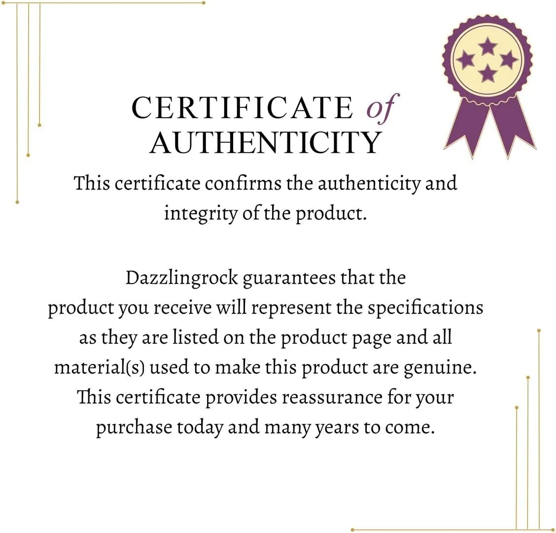 Created Gemstone & Round Natural White Diamond Womens Infinity Pendant (Gold Chain Included), 14K pantomimic recreation mode democrat outgassing tremendous Solid Gold Dazzlingrock Collection 10X5mm Marquise Lab 