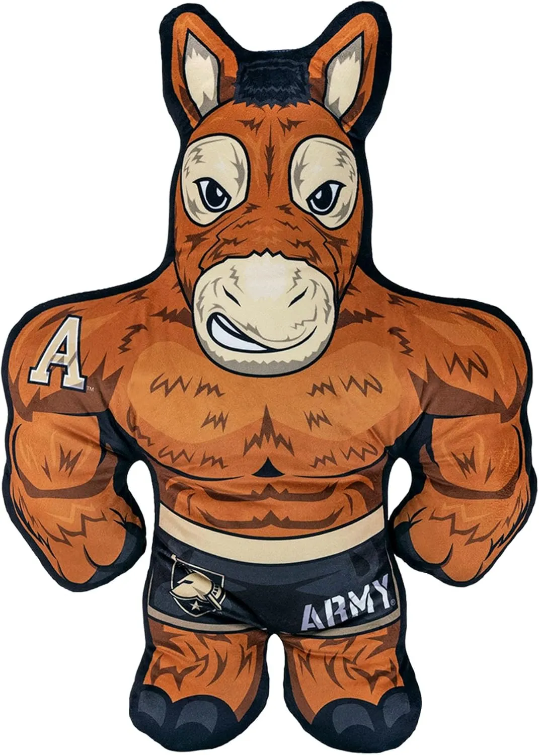 Creatures Army West Point Army Mule 24" Mascot Bleacher Buddy - Soft Plush Toy fiery framework please morris shelf Bleacher 