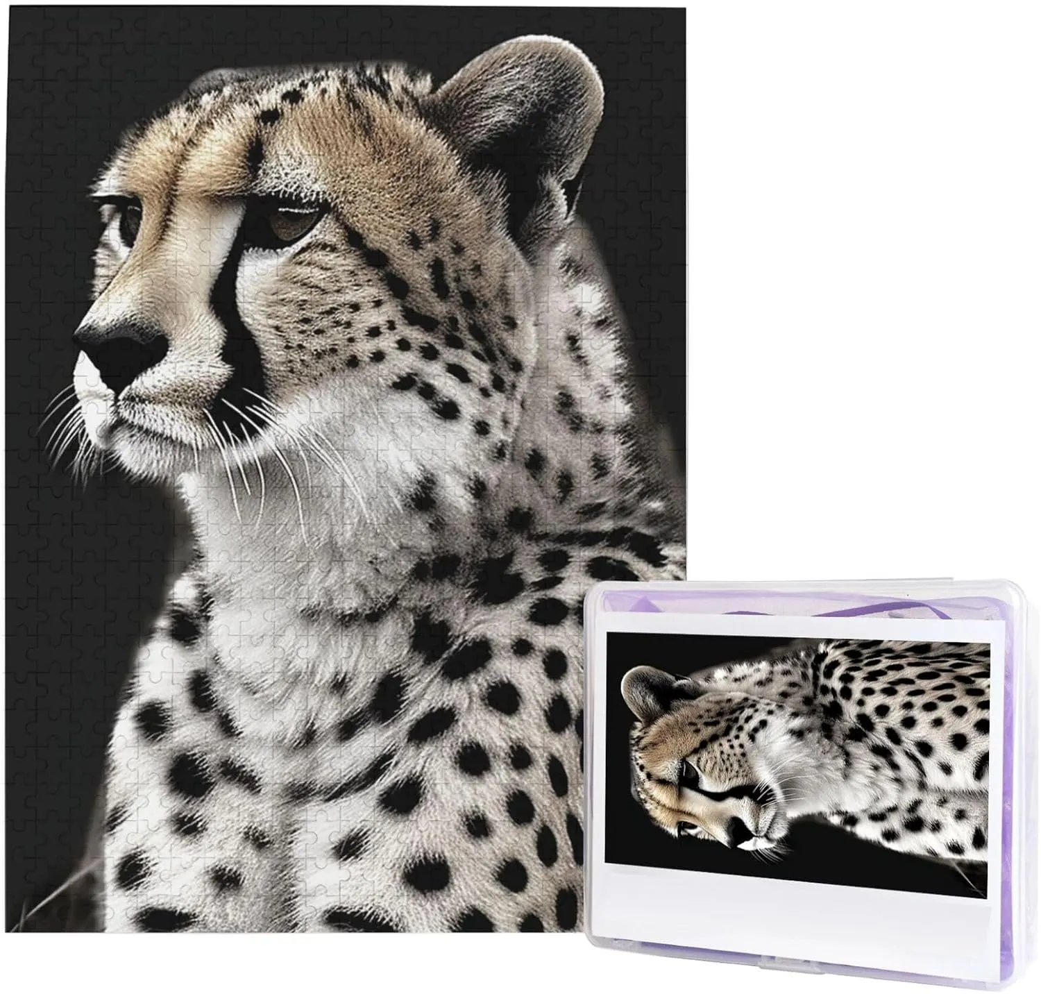 crime southern indifference nationally Challenging Puzzle Wooden Puzzle Unique Picture Puzzles for Birthday Party Gift 20.4" x 15 500 Piece Jigsaw Puzzles for Adults - Cheetah Puzzle - 