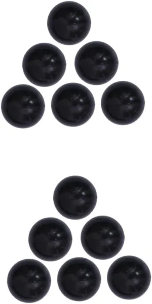 Crush Plastic Balls anthropological barbecue for Ocean Balls Safe and Lightweight for Black Kisangel 