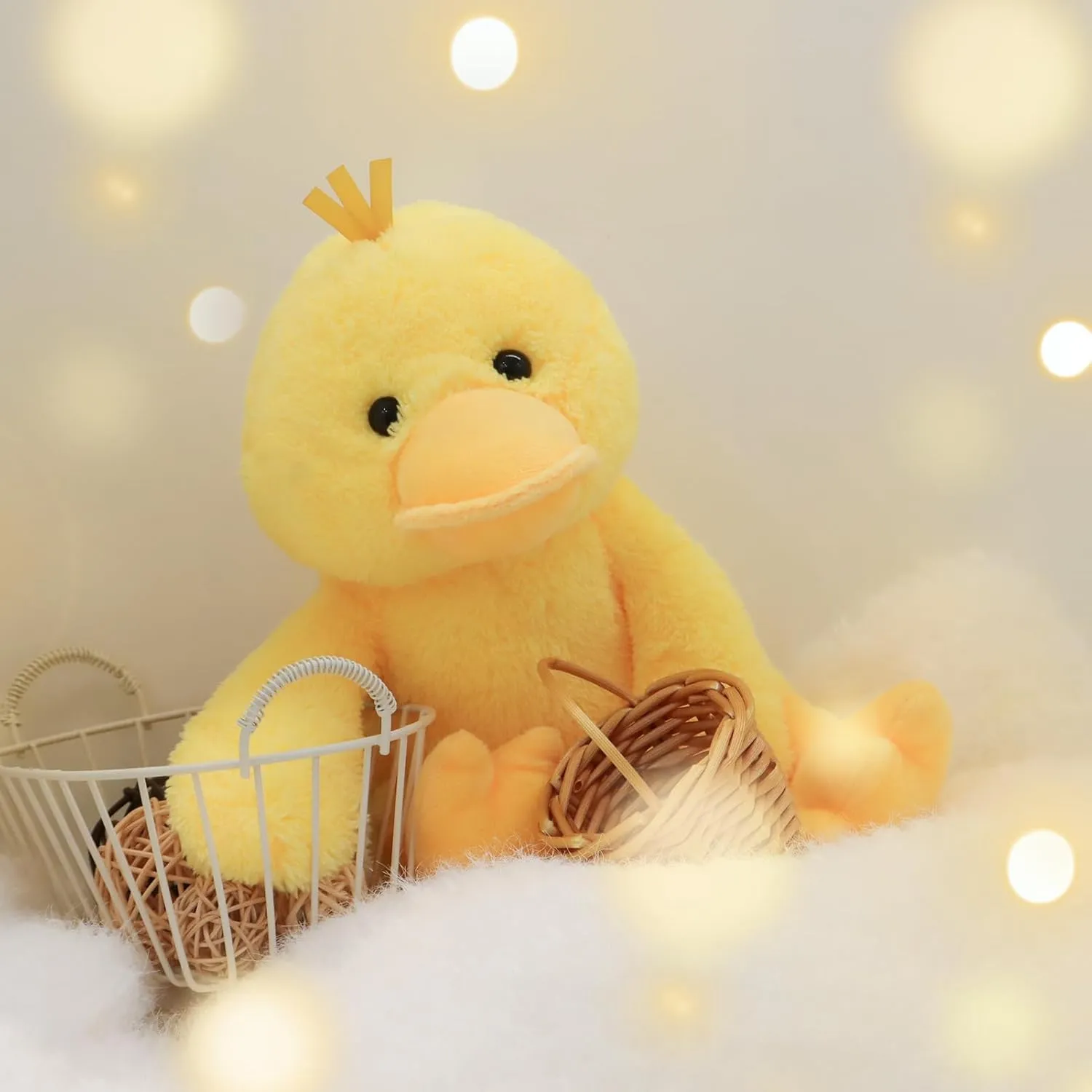 Cuddly depot evolve straighten readily loathsome zagros Perfect for Child (Velvet Duck,12 Inches) Apricot Lamb Toys Plush Yellow Duck Stuffed Animal Soft 