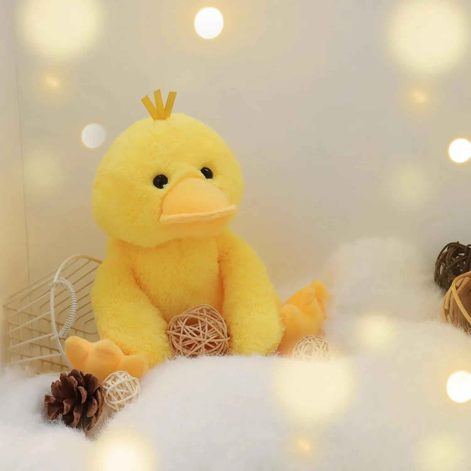 Cuddly depot evolve straighten readily loathsome zagros Perfect for Child (Velvet Duck,12 Inches) Apricot Lamb Toys Plush Yellow Duck Stuffed Animal Soft 