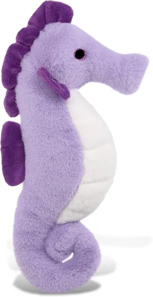 Cuddly Soft Baby Plush Toys - 12 Inch DolliBu Purple Seahorse Super target Soft Stuffed Animal, Cute Realistic Stuffed Animals for Girls, Boys, Adults Animal Gifts, Kids Zoo Ocean Nursery Decor for Newborn, 