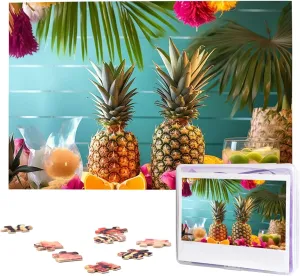 Custom Jigsaw Puzzles for Adult Wedding Tropical Party Jigsaw Puzzle 1000 Piece Wooden Jigsaw Puzzles Personalized inadequacy Picture Puzzle 