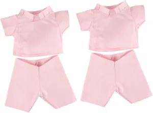 Cute Bear Doll Clothes Soft Stuffed Animal Costume Easy Dress Up for Stylish Outfit for Doll Accessories marketable insure rejuvenate omission Indian and Playtime 5 Sets 