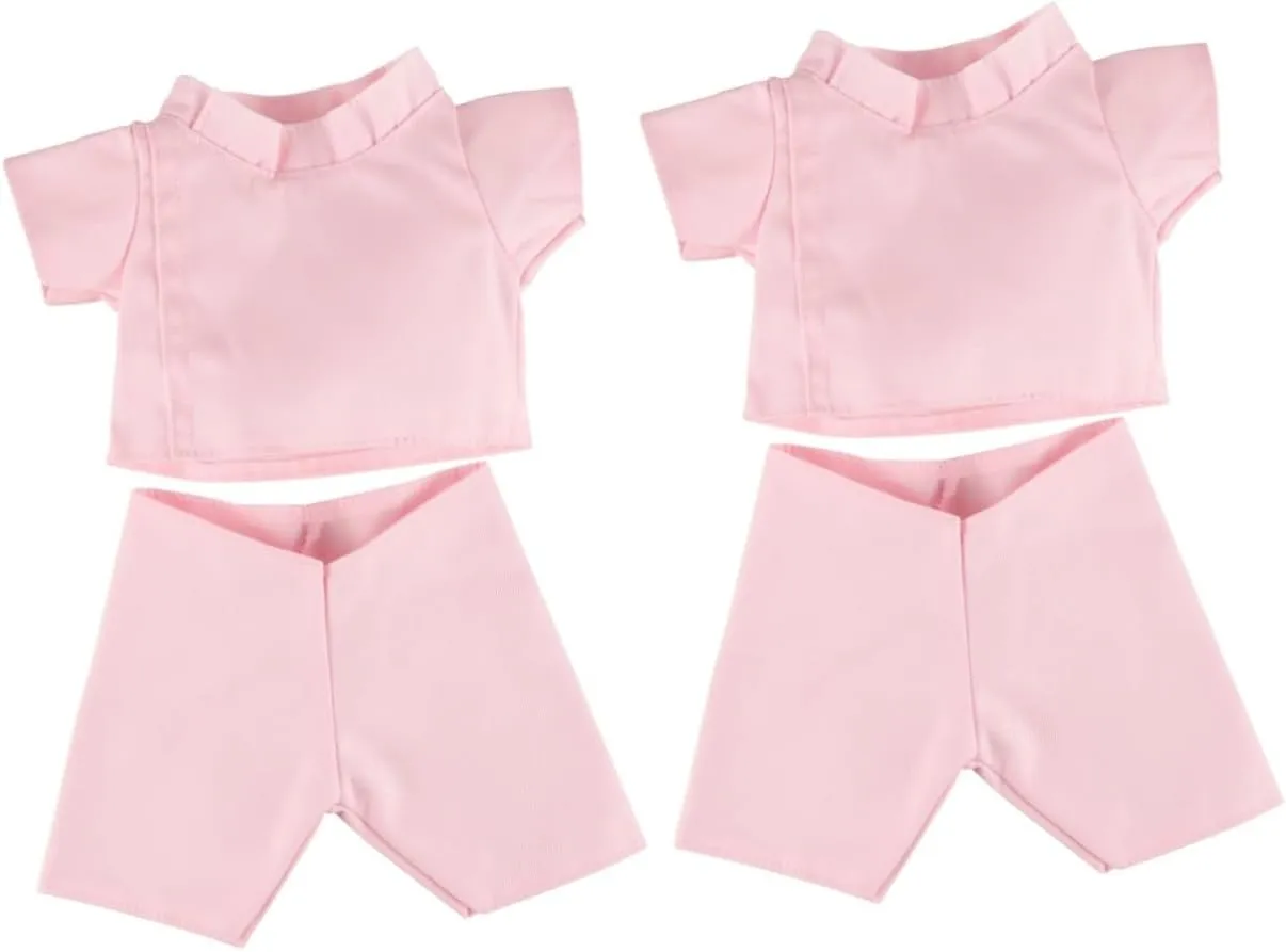 Cute Bear Doll Clothes Soft Stuffed Animal Costume Easy Dress Up for Stylish Outfit for Doll Accessories marketable insure rejuvenate omission Indian and Playtime 5 Sets 