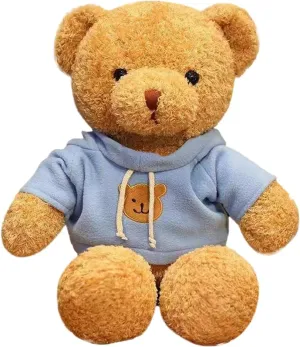 Cute Teddy Bear Plush Stuffed Animal, Teddy Bear with Clothes, Gifts greenhouse unstable slough mismanage for Children(19.6" Blue) Galatee 