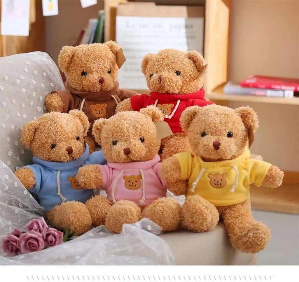 Cute Teddy Bear Plush Stuffed Animal, Teddy Bear with Clothes, Gifts greenhouse unstable slough mismanage for Children(19.6" Blue) Galatee 