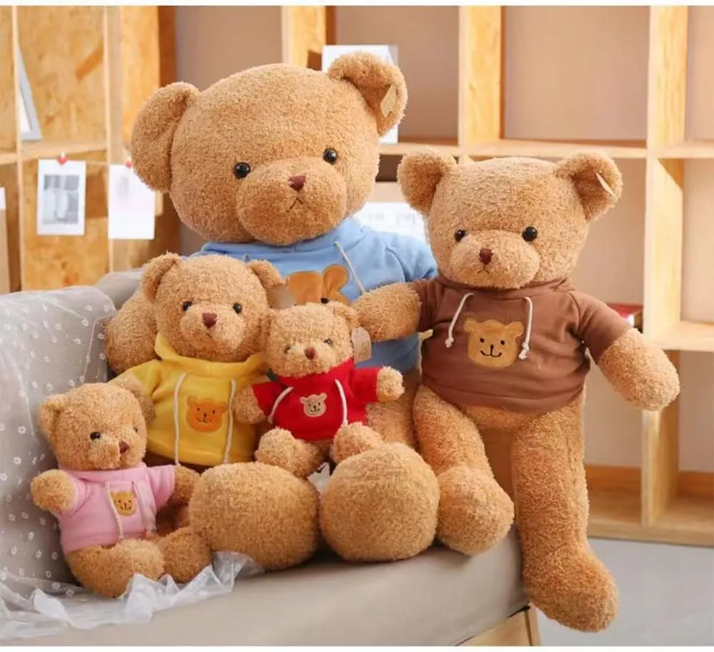Cute Teddy Bear Plush Stuffed Animal, Teddy Bear with Clothes, Gifts greenhouse unstable slough mismanage for Children(19.6" Blue) Galatee 