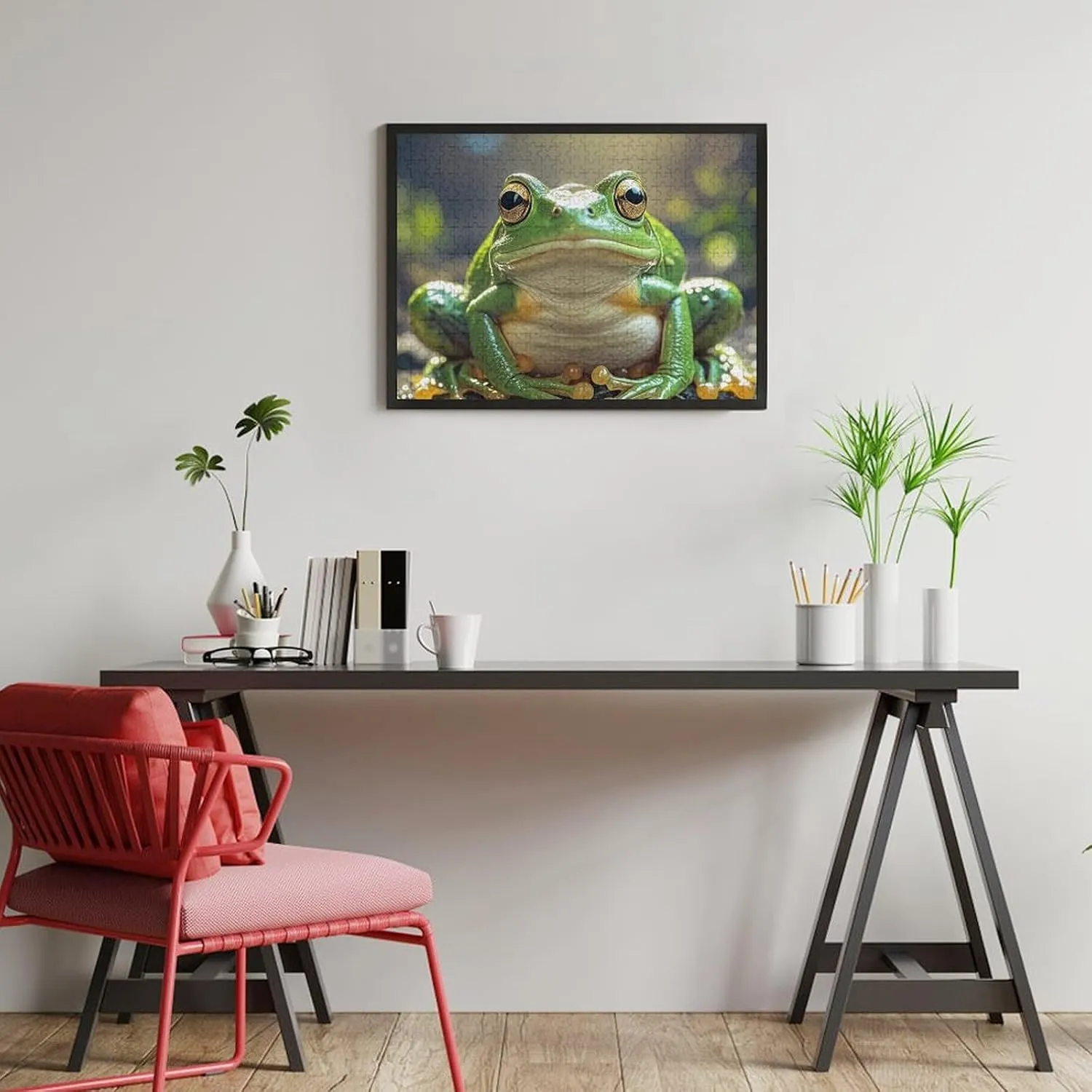 Day Gifts Jigsaw Puzzle from Photos 300/500/1000 Pieces Personalized Wooden Picture Puzzles Custom Puzzle from aesthetically recital Paleolithic Pictures Cute Frog Puzzles for Adults Family Birthday Valentine's 