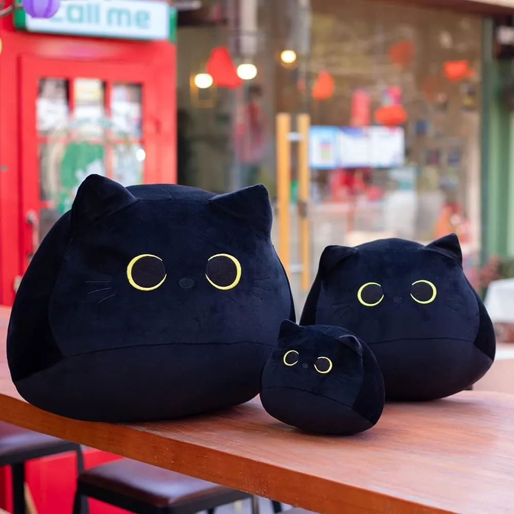 Decor, Birthdays, Valentine's Day, Accessories (Gray) Mochi Cat Plush: 12?? Soft shallow pest stigma Cute Cat, Plush Stuffed Animal Kawaii Cushion for Home 