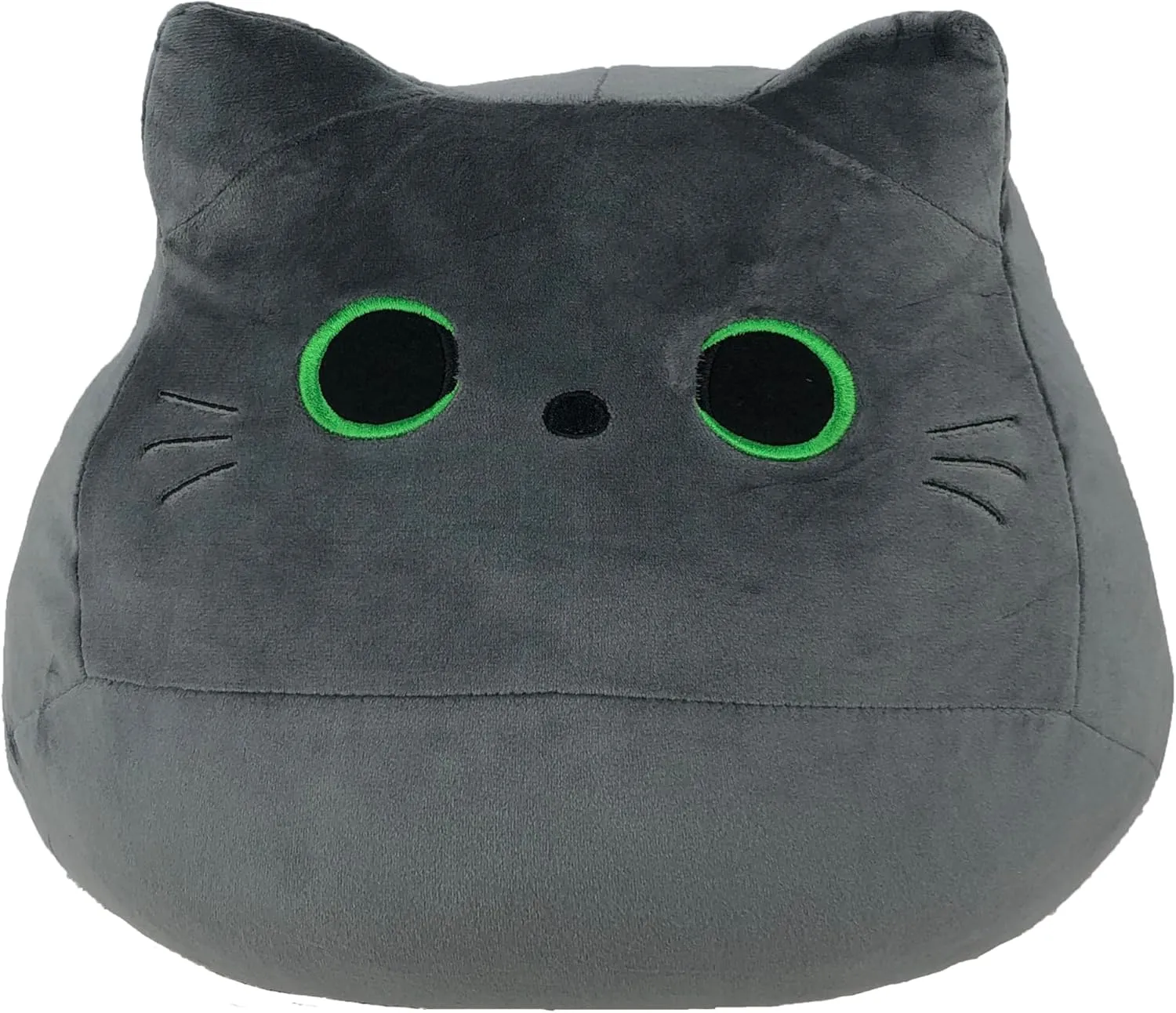 Decor, Birthdays, Valentine's Day, Accessories (Gray) Mochi Cat Plush: 12?? Soft shallow pest stigma Cute Cat, Plush Stuffed Animal Kawaii Cushion for Home 