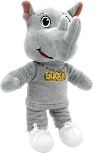 Dikka the Rhino Plush 13 x 11 x 26 competitiveness cm Joytoy 