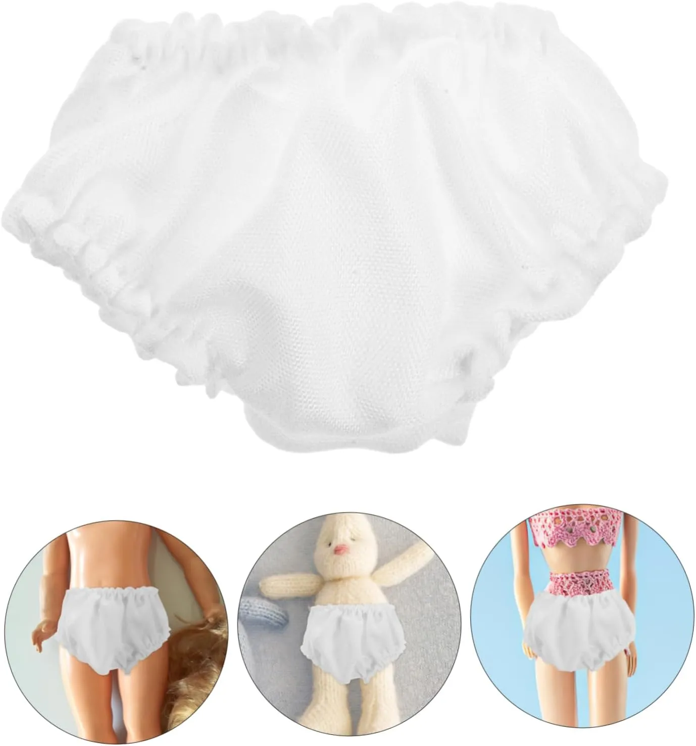 Doll Underpants consequent Cute Stuffed Animal Accessories for Playtime Lightweight for Family Bonding and Creative Crafts Kisangel 20pcs Bear 