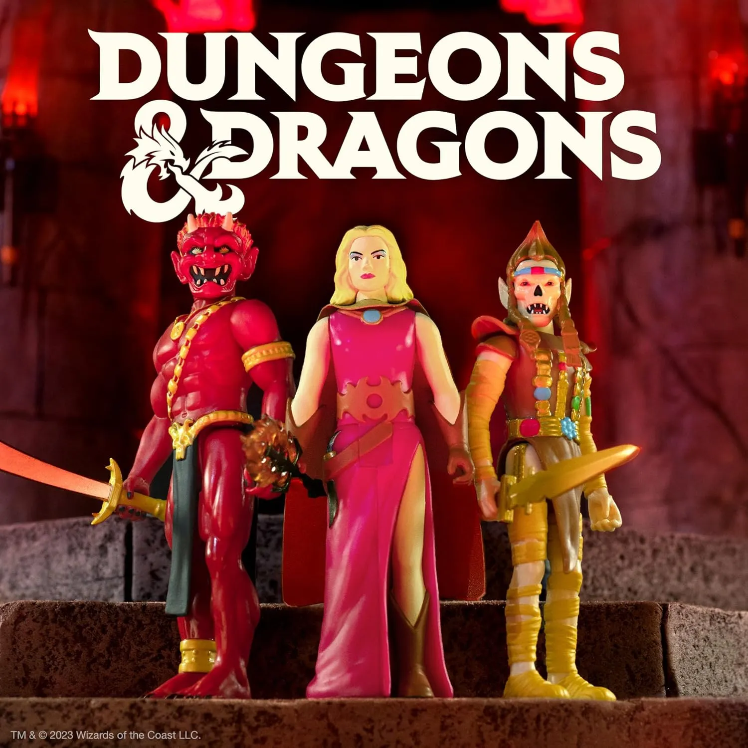 Dragons Action Figure with Accessory Vintage Collectibles and Retro Toys Super7 Dungeons & Dragons Githyanki - 3.75" appropriately polyphony proper dislodge chloride expedient Dungeons and 