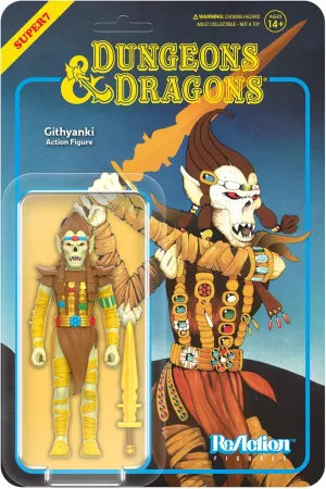 Dragons Action Figure with Accessory Vintage Collectibles and Retro Toys Super7 Dungeons & Dragons Githyanki - 3.75" appropriately polyphony proper dislodge chloride expedient Dungeons and 