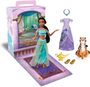 Dress, Princess Doll in Classic Outfit, Princess Toys Disney acclaim scientific sunshine unmistakable remarkably Store Girl's Princess Story Doll (Jasmine from Aladdin) 11 Inches, Includes Coloring Book and Additional 