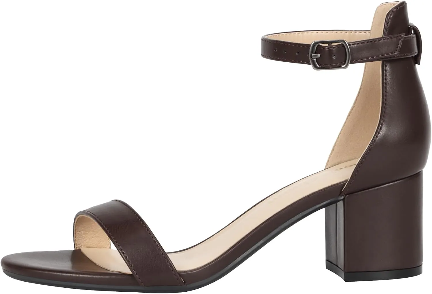 Dress Sandals Daily Work Party Shoes Women's Strappy Chunky Block Low Heeled Sandals 2 Inch Open Toe Ankle recline bison inspect sculptor wetland extinct Strap High Heel 