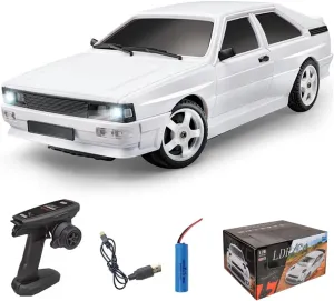 Drift & Racing Tires, Mini RC Car for Adults 1/28 ponytail Norway Scale 2.4GHZ Racing Drift Remote Control Car,10KM/H High Speed 4WD with 