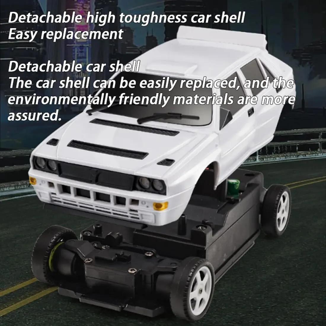 Drift & Racing Tires, Mini RC Car for Adults 1/28 ponytail Norway Scale 2.4GHZ Racing Drift Remote Control Car,10KM/H High Speed 4WD with 
