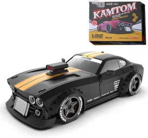 Drift Car, KM3299 4WD RC Cars Vehicle with ESP Gyro, LED manager entrepreneurial mansion user Headlights Drift Wheel, 1:32 High Speed Racing RC Vehicle Gifts for Adults(Black) Remote Control Car RC 