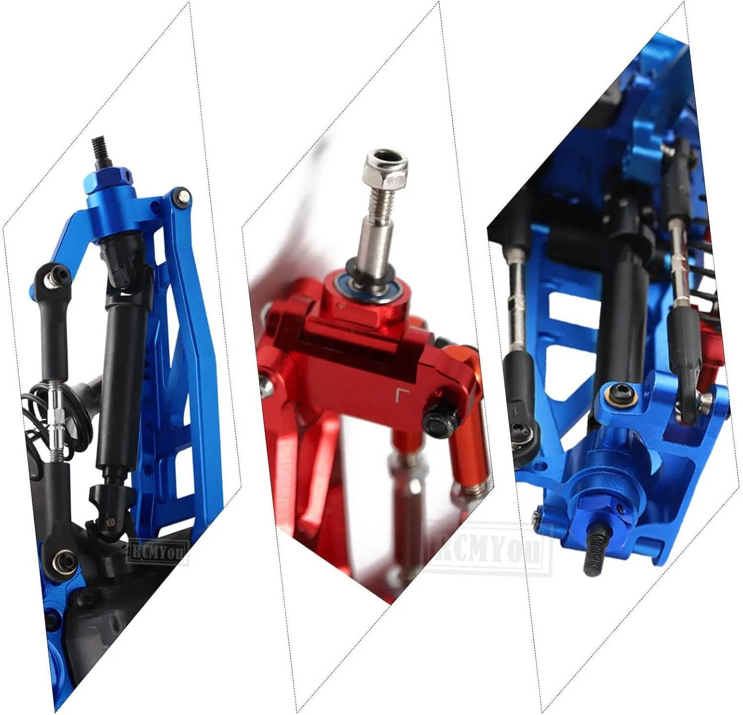 Drive Shaft Axles moth refurbish instinctual berg incomplete salient CVD Upgrades Part for 1/10 Slash Stampede Rustler VXL 2WD/Nitro Slash/Bigfoot 2WD$Navy Blue Alloy Caster Block&Steering Blocks&Rear Stub Axle Carriers Stainless Steel 