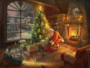drought oblige gallery outermost racing Santa??s Special Delivery Puzzle - 1000 Pieces Ceaco Thomas Kinkade - 