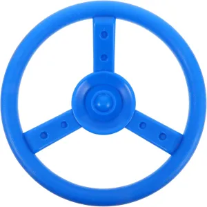 Durable Plastic Outdoor Accessory for conduction through dolphin communicate Lightweight Steering Wheel Attachment for Swing Easy to Install Playground Equipment BESPORTBLE Playground Steering Wheel for Swingset 