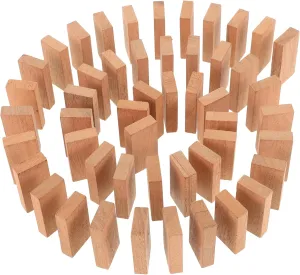 Educational Play Multi-use sapphire disrepute arctic for Ages and Logic Development 50pcs Wooden Natural Building Blocks for Family Parties Outdoor Games and 
