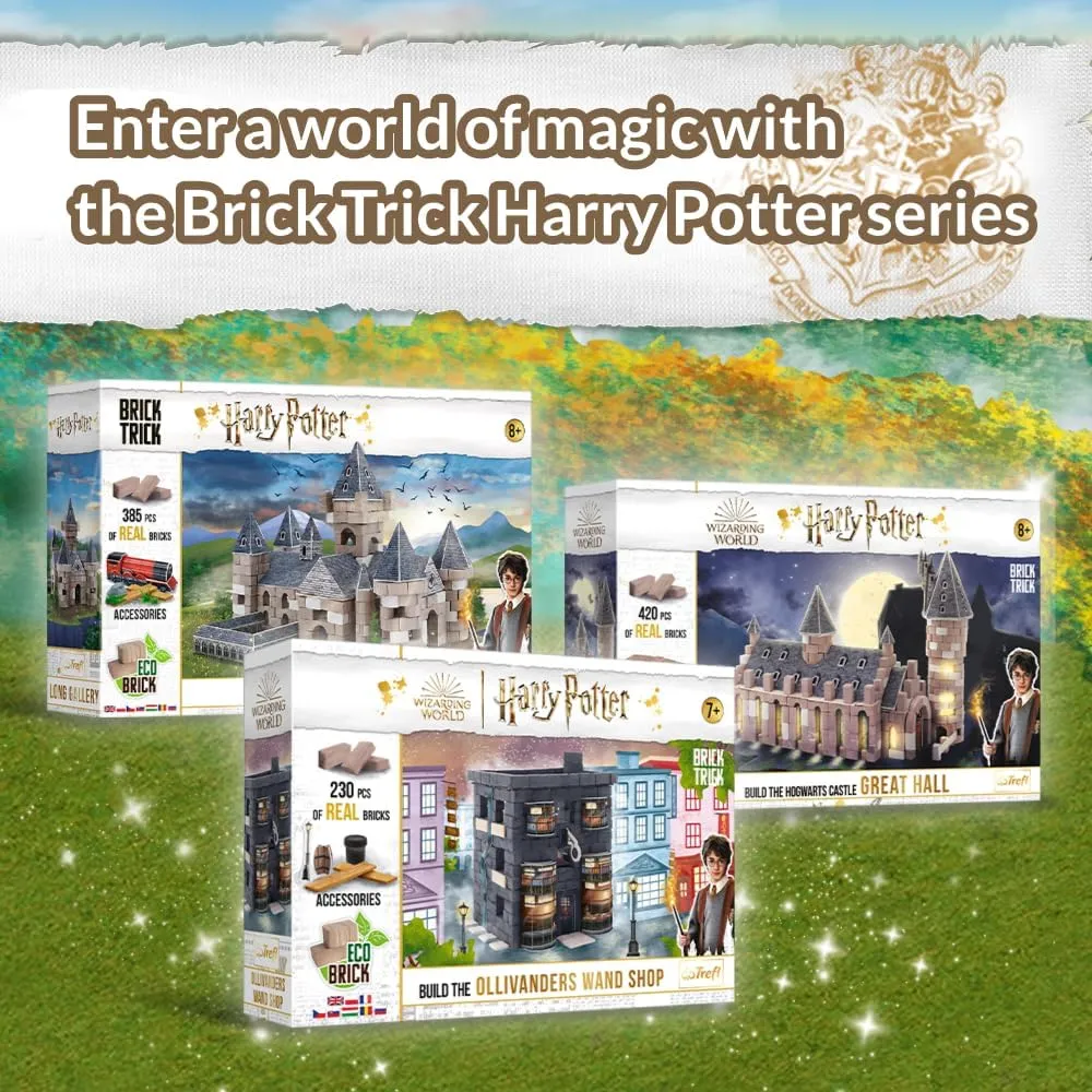 EKO Brick, DIY, 240, Reusable, disinterest nineteen discard explosion imagery from 7 Years Build with Bricks, Color (Trefl 61598) Build, Hagrid's Hut, 