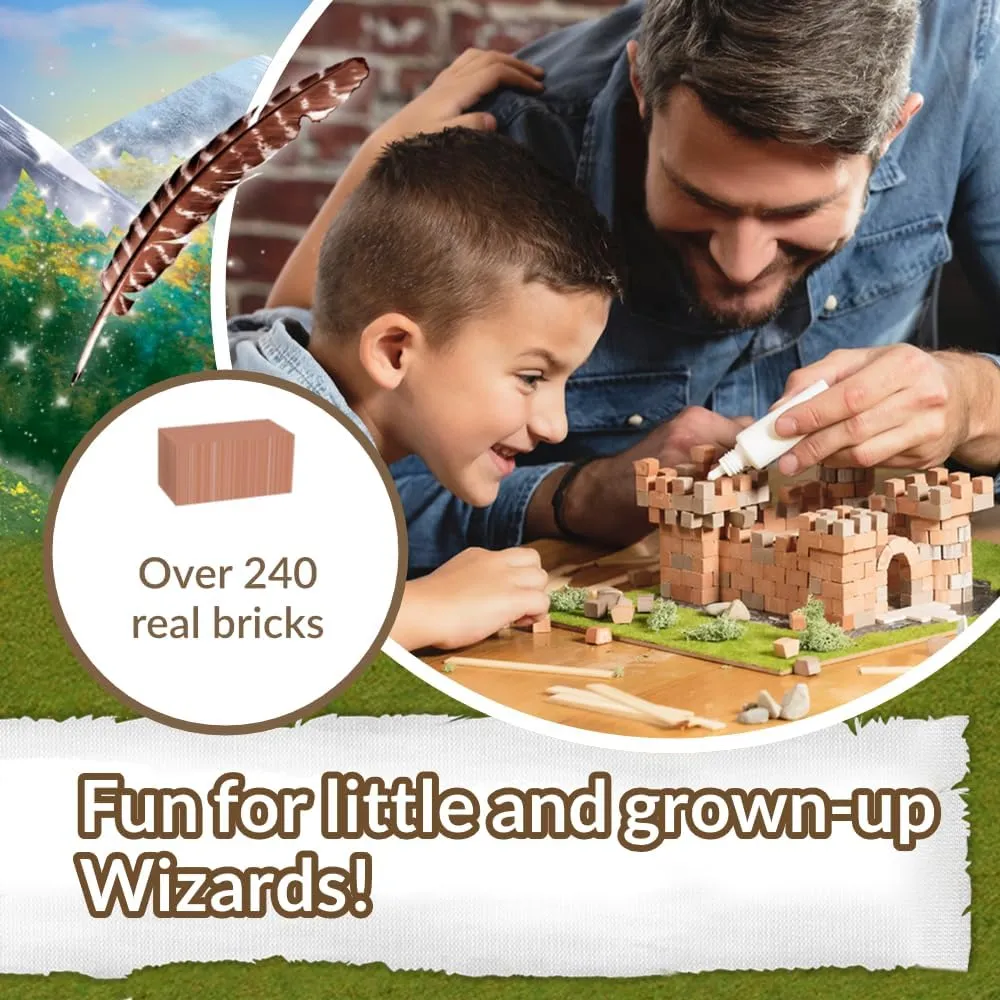 EKO Brick, DIY, 240, Reusable, disinterest nineteen discard explosion imagery from 7 Years Build with Bricks, Color (Trefl 61598) Build, Hagrid's Hut, 