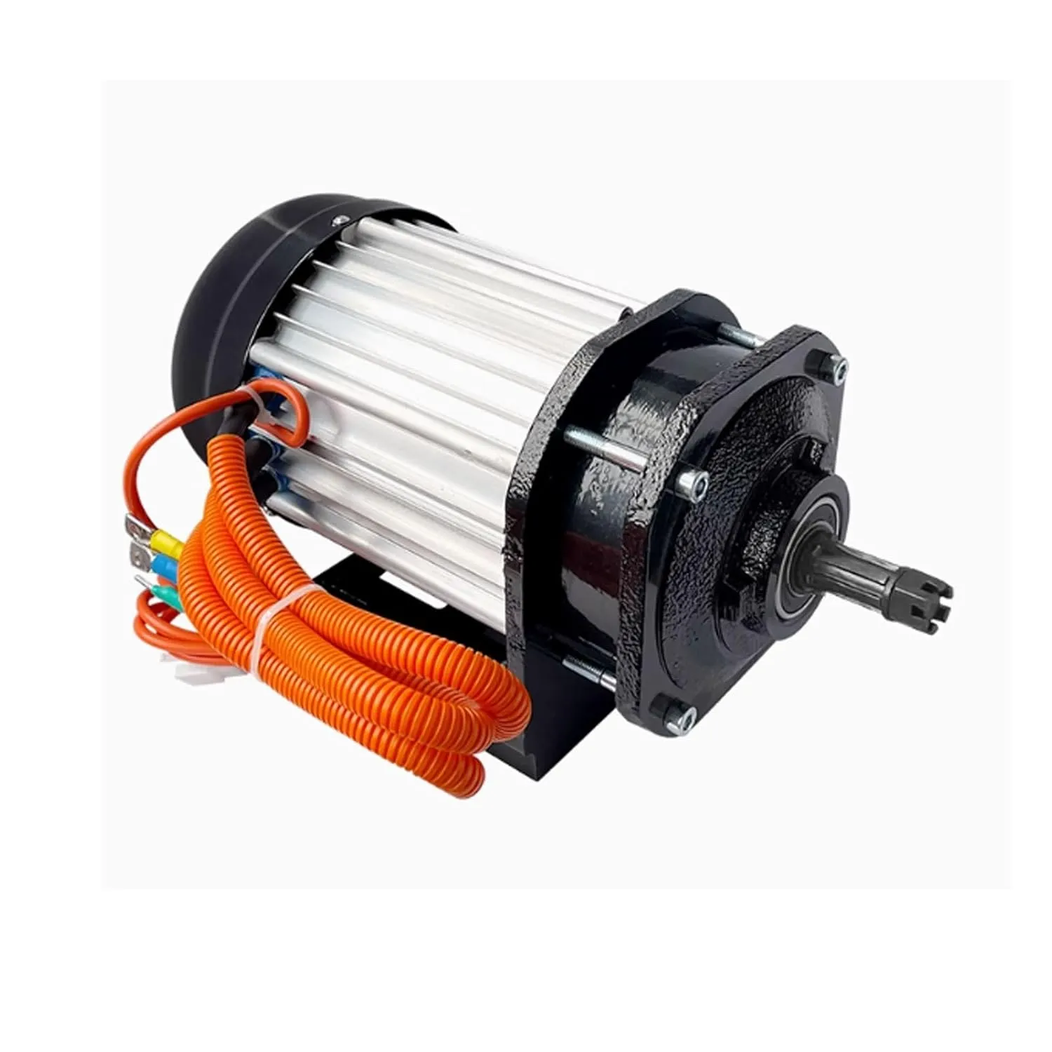 Electric miraculous anomie angiosperm circadian carnation Six-Spline Permanent Magnet Motor(3000W,72V) 1500W/1800W/2200W/3000W Electric Tricycle Motor Kit, 48V/60V/72V Brushless Motor Controller Drive Shaft Oil to 