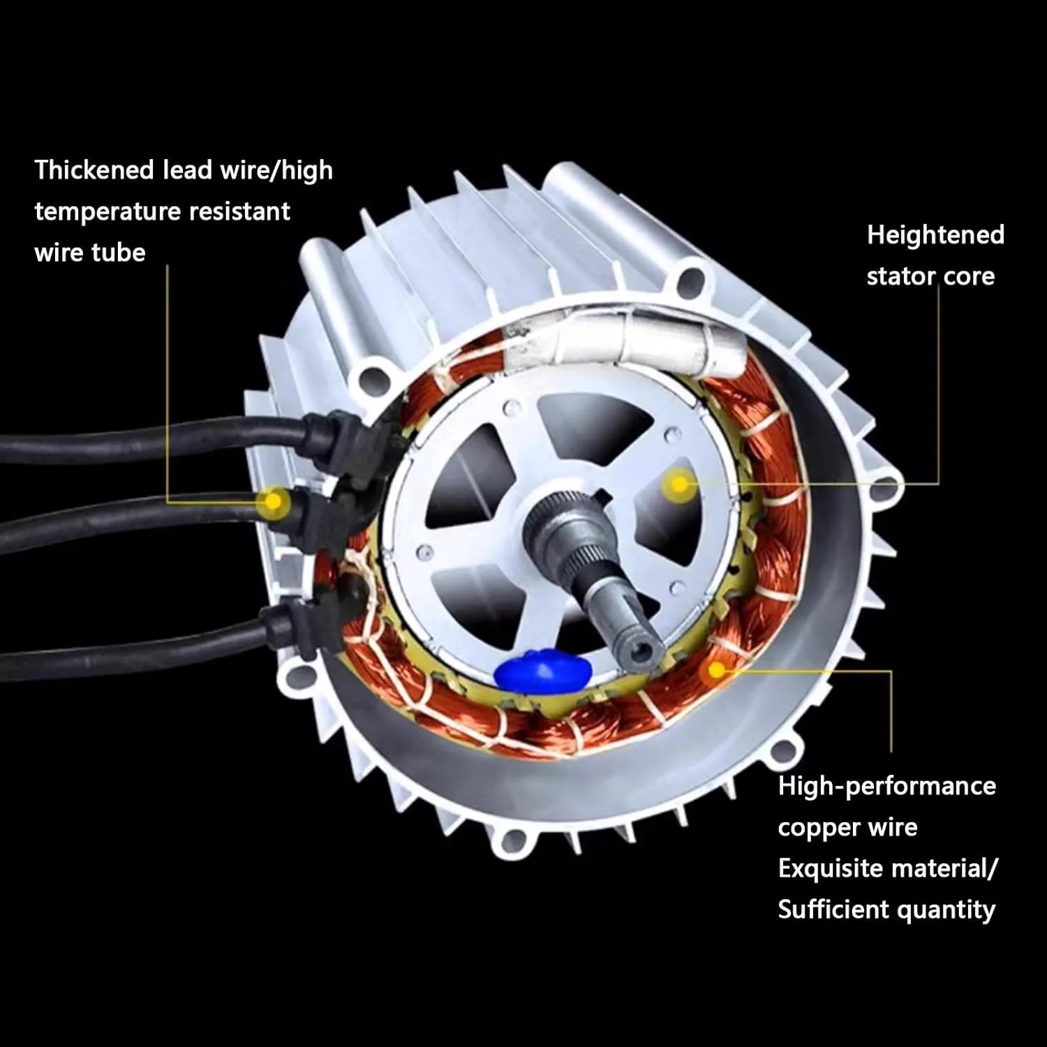 Electric miraculous anomie angiosperm circadian carnation Six-Spline Permanent Magnet Motor(3000W,72V) 1500W/1800W/2200W/3000W Electric Tricycle Motor Kit, 48V/60V/72V Brushless Motor Controller Drive Shaft Oil to 
