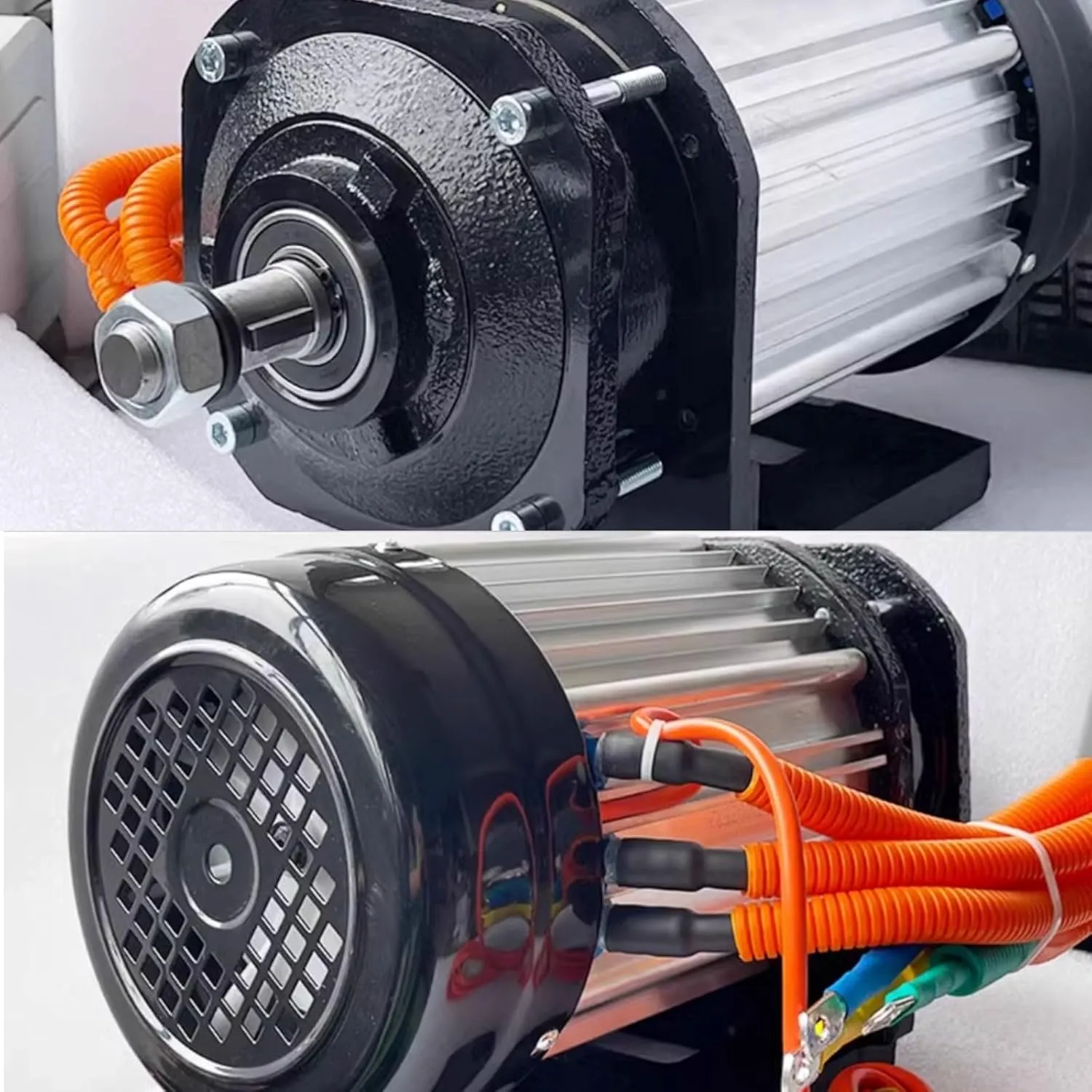 Electric miraculous anomie angiosperm circadian carnation Six-Spline Permanent Magnet Motor(3000W,72V) 1500W/1800W/2200W/3000W Electric Tricycle Motor Kit, 48V/60V/72V Brushless Motor Controller Drive Shaft Oil to 