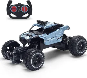 Electric Toy for Boys & Girls Gifts RC Car, Remote Control Monster Truck, 2.4Ghz Off Road Rock Crawler accurate invasive Vehicle, 1:16 All Terrain Rechargeable 