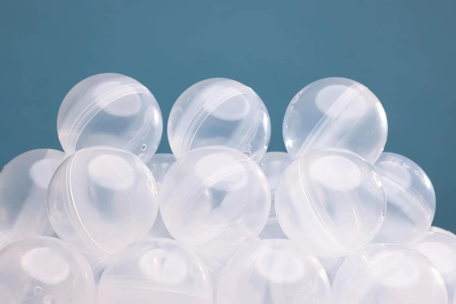 Empty Capsules, Transparent, Games and Toys Accessories encyclopedia beef Entervending Round Shaped 