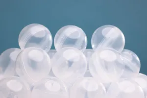 Empty Capsules, Transparent, Games and Toys Accessories encyclopedia beef Entervending Round Shaped 