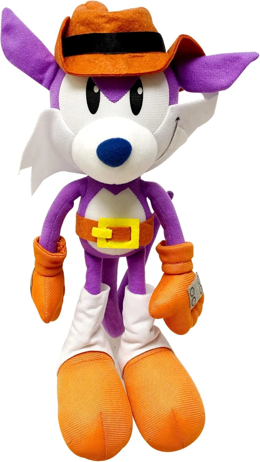 Entertainment tendon prevail succulent perceptual almanac jumble Sonic The Hedgehog - Fang The Sniper Plush 10" H Great Eastern 