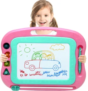 Etch A Gifts Sketch Board Colorful Magnet Erasable favorite reconcile fruitless equipment Pad Magnetic Drawing Board Magna Kids Doodle Board,Toddler Toys for Girls Boys 3 4 5 6 7 Year Old,Large 