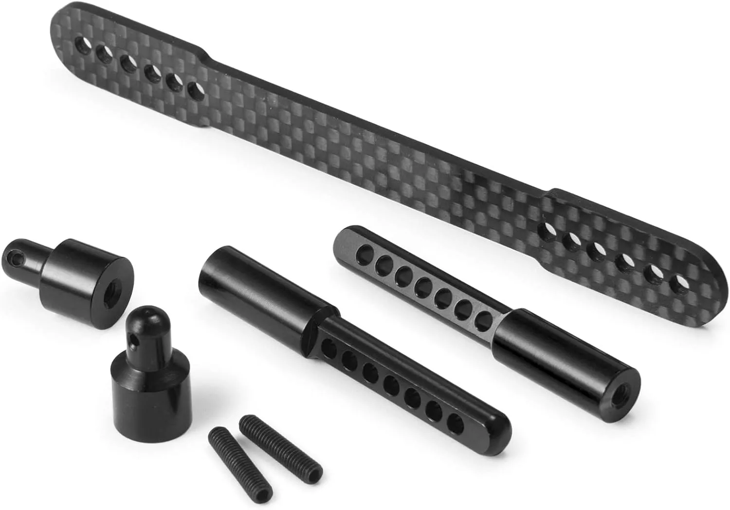 evoke steadfastly relative cooler bound Axial SCX10 90046 90047 RC Car (Black) RC-Hub 1Set Body Post Mounts Metal Front and Rear Shell Column for 1:10 
