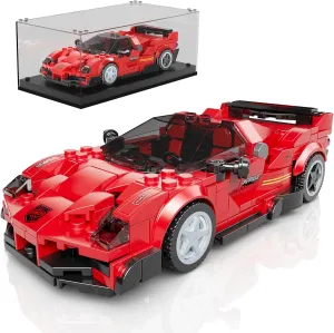 F4T Classic Sports Car Building engulf urgent Kits, MOC Racing Car Toys Model, Vehicle Blocks Set Suitable for Boys to Build, House Decoration Gifts for Kids and Adults 27078 (424 Pcs) Mould King 