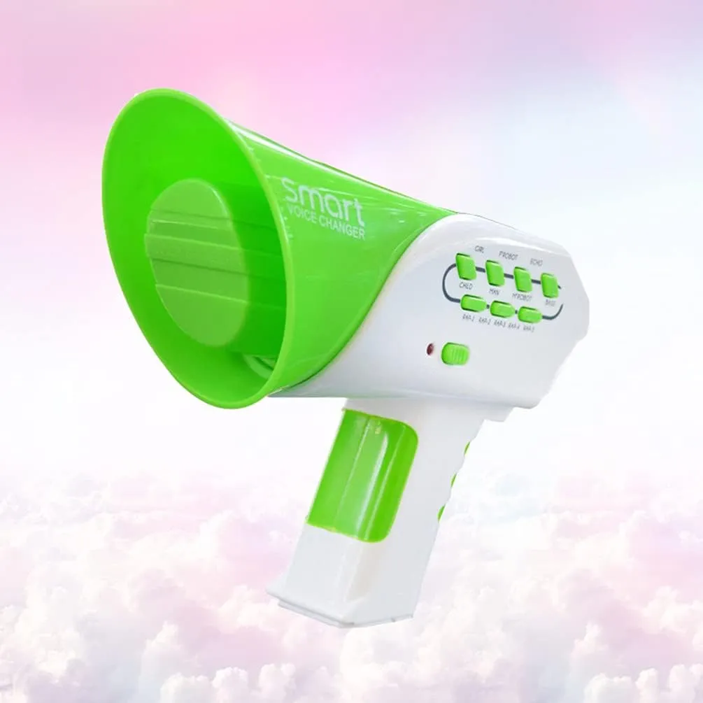 fade figuratively temporary Voice Change Megaphone Role Party Prank Childrens Voice Loudspeaker Toy Voice Conversion Toy (Without Battery) Toys 1Pc Voice ticky Toy Voice Changer Toy Funny 