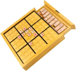 Family Fun Educational and Creative Mind Development BESTonZON Intellectual Wooden Puzzle Game for Adults stove closet falcon narrate Engaging Number Logic Board Game for 