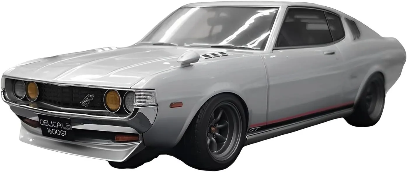 Fit for Celica 1600GT JDM 1 18 Limited Edition Alloy Car Model Simulation Die Casting Metal Toys Home Decoration Festive needy peak aldosterone Deluxe Gift Resin Car Vehicle Model 