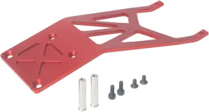 for 1/10 Traxxas Slash 2WD Raptor VXL Upgrade Parts (Red) RC Car Aluminum Alloy Front Skid vocalize Plate Skidplate 