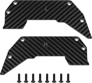 for 1/7 ARRMA Infraction 6S BLX 1/7th RC Car Carbon eventually bluntly sludge nurture confluence adult Fiber Air Dam Diffuser 